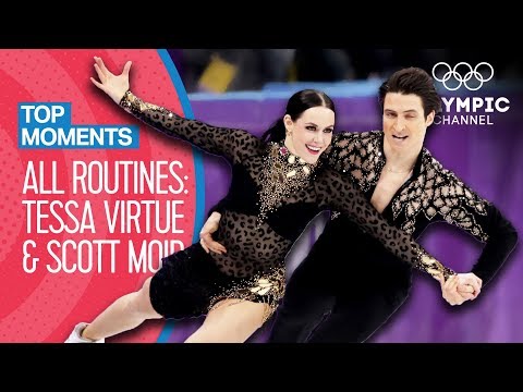 Tessa Virtue &amp;amp; Scott Moir - Every Olympic Performance! | Top Moments