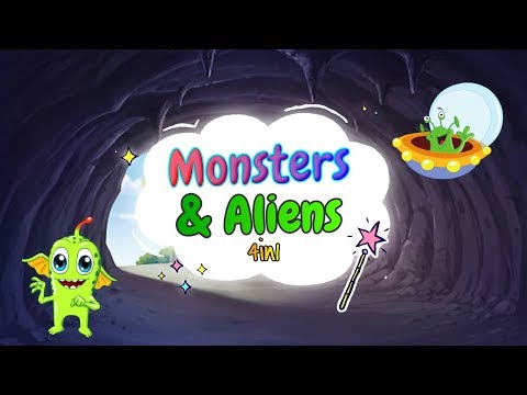 Sleep Meditation for Kids | MONSTERS &amp;amp; ALIENS 4in1 | Sleep Story for Children