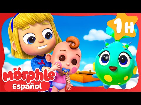 MILA TAKES CARE OF THE BABY! 🔴 MORPHLE | Super Kids Cartoons &amp; Songs | MOONBUG KIDS - Superheroes