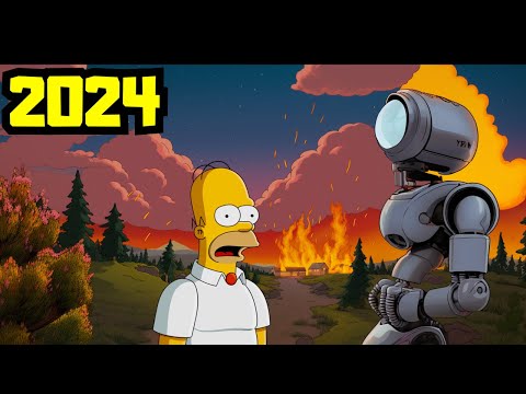 The Simpsons Predictions for 2024 are HUGE - AI PREDICTIONS 2024