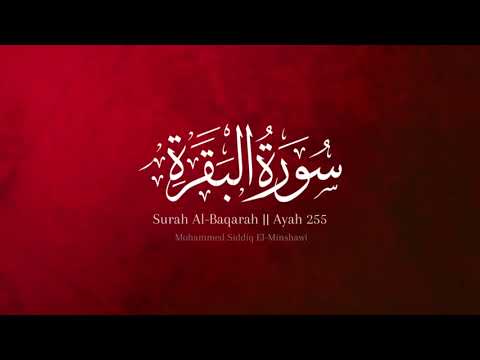 Ayat Al Kursi || Mishary Rashid Alafasy [Beautiful Quran Recitation]