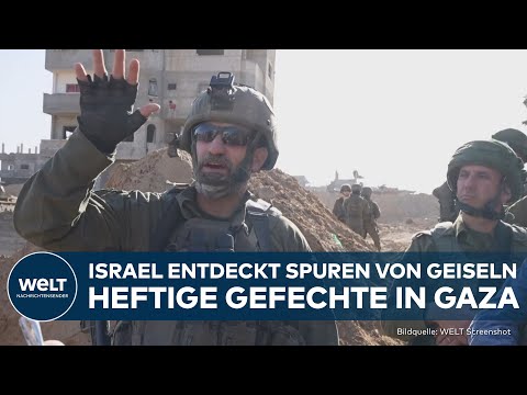 KRIEG IN NAHOST: Spuren von Geiseln in Gaza entdeckt! Israel setzt Angriffe gegen Hamas fort