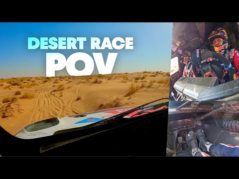 Dakar Rally Car DEVOURS Desert Terrain