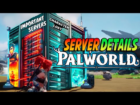 Palworld Server Details: Cross Play? Character Saving?