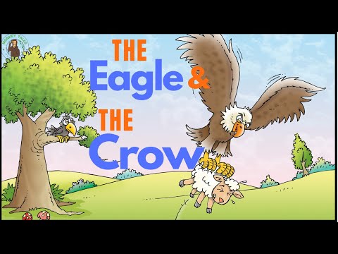 The Eagle and The Crow/Fairy Tale/Bedtime Stories/@EnglishFairyTales/ animated  story/moral stories