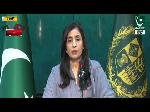 Pakistan's Foreign Office holds press briefing after conducting strikes inside Iran