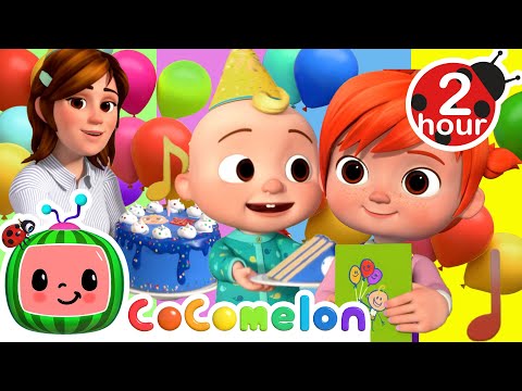 Have A Happy Happy Birthday JJ + More | Cocomelon | Educational Cartoons For Kids | Moonbug Kids