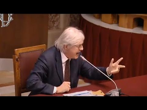 Camera, Sgarbi si rifiuta di indossare la mascherina in commissione e si infuria: seduta sospesa