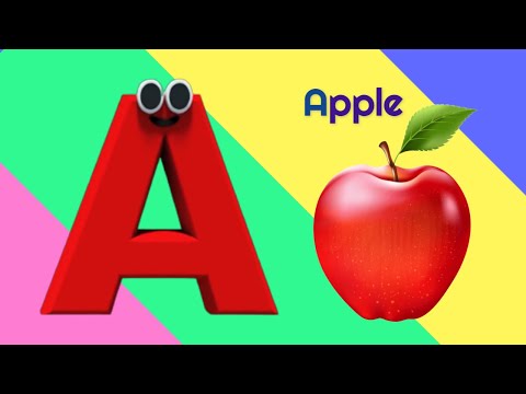 ABC Phonics Song - Toddler Learning Video Songs | A for Apple | Learn Phonics Sounds of Alphabet