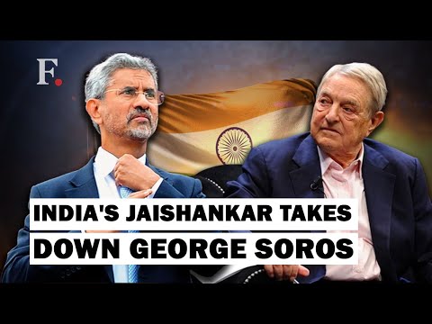 Dr S Jaishankar Takes George Soros to the Cleaners for his Remarks against India's Government