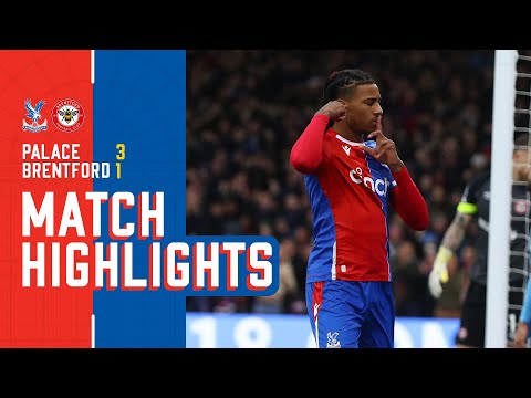 OLISE BRACE ! | Premier League Highlights Crystal Palace 3-1 Brentford