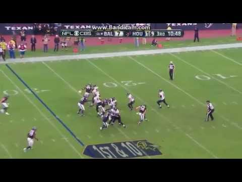 Texans VS Ravens (Easy Interception By Kareem Jackson)