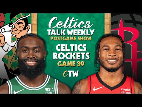 LIVE | Celtics vs Rockets | Post Game Show | Game 39