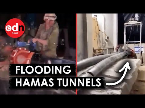 Israel is Flooding Hamas Tunnels with Seawater