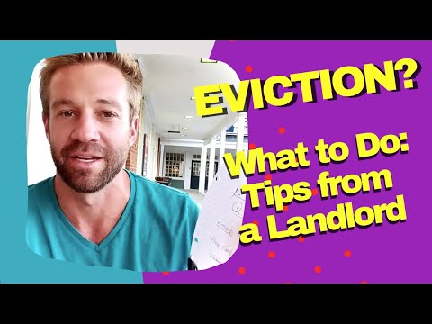 What To Do If You Are Being EVICTED (Eviction Notice) - Don't Just Move Out!