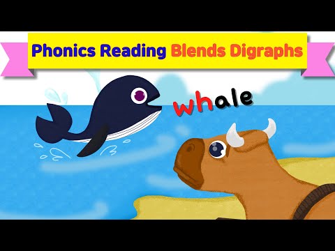 Phonics Reading | Consonant Digraphs &amp;amp; Blends | Stories