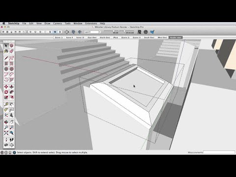 SketchUp Skill Builder: Group axis and bounding box