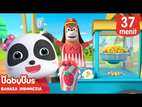 Anak-anak Yuk Datang Beli Popcorn Yang Sangat Enak | Lagu Anak-anak | BabyBus Bahasa Indonesia