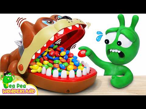 Pea Pea Pretend Plays The Bad Dog Toy Challenge Maze | Funny Cartoon For Kid - Pea Pea Wonderland