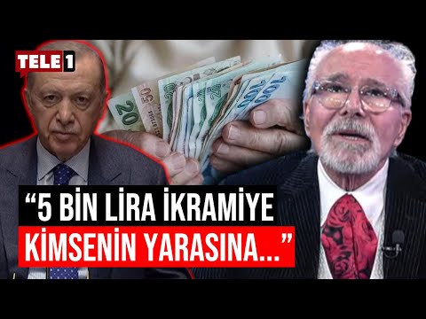 Emre Kongar, Erdoğan'ın &amp;quot;&amp;Ccedil;alışan emeklilere 5 bin TL verilecek&amp;quot; a&amp;ccedil;ıklamasını g&amp;uuml;lerek duyurdu!