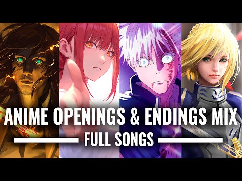 Anime Openings &amp;amp; Endings Mix [Full  Songs]