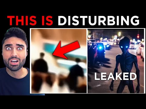 Miami Alien Video FOOTAGE... 😨 (This Just HAPPENED) - UFO Miami Mall Alien Incident TikToks