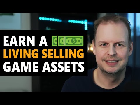 Earn a LIVING selling GAME ASSETS