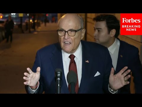 BREAKING NEWS: Rudy Giuliani Sounds Defiant Tone After Hearing In Defamation Trial