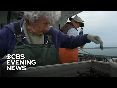 Maine&rsquo;s oldest lobster trapper has no plans to retire at 101