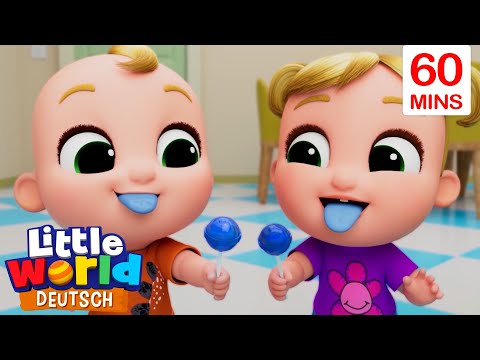 Das Lollipop-Lied | Kinderlieder f&uuml;r Kleinkinder | Little World Deutsch