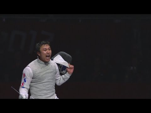 Byungchul wins Men's Individual Foil Bronze - London 2012 Olympics