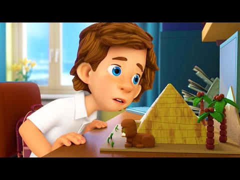 Bauen Sie eine Pyramide! | Die Fixies | Cartoons f&uuml;r Kinder