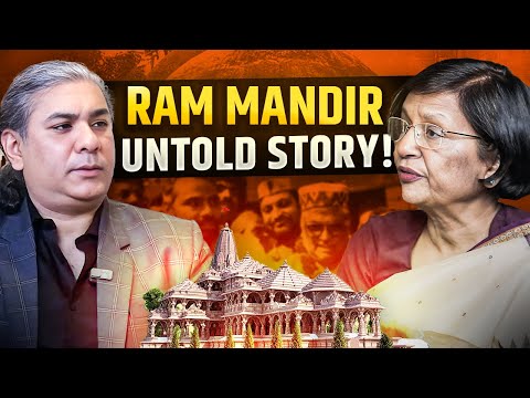 The Real Story of Ram Mandir Ayodhya &amp; Babri Masjid by Dr Meenakshi Jain | Abhijit Chavda Podcast 45