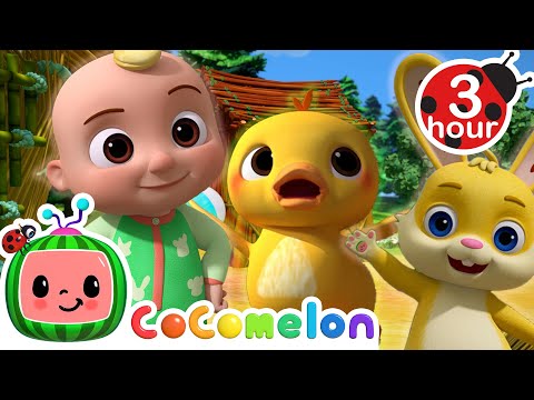 Learn To Count To 10 with Ducks | Cocomelon - Nursery Rhymes | Fun Cartoons For Kids | Moonbug Kids