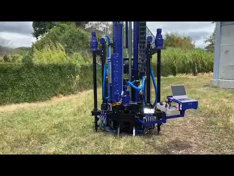 Mini Geotechnical Drill rig - MC 23 walkaround
