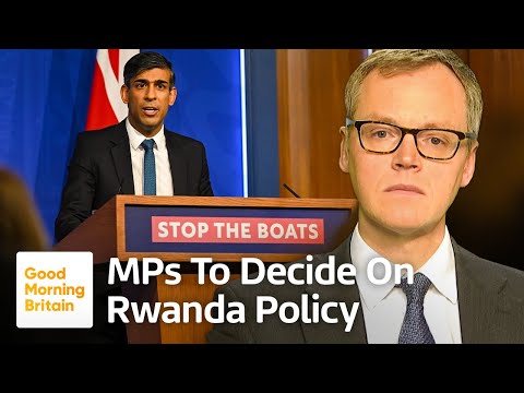 Rwanda Bill Vote to Go Through Commons Despite Rebel MPs and Resignations | Good Morning Britain