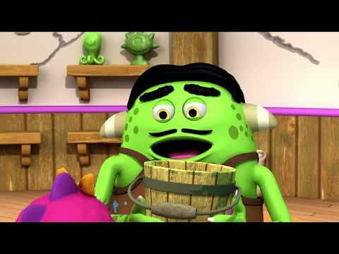 Muddy Monster | Monster Math Squad | Cartoons for Kids | WildBrain Wonder