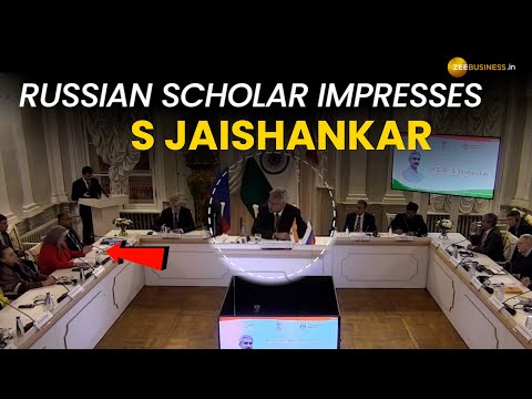 Watch: Russian Indologist Wows S Jaishankar with Speech on Ramcharitmanas