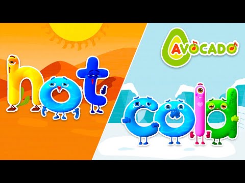 Hot&amp;Cold Song | abcd song &amp; Dance song for kids &amp; Sing-Along and dance | AVOCADO abc