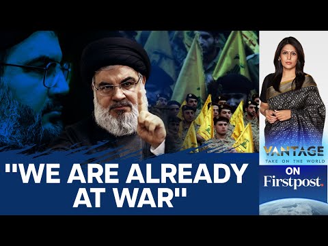 Israel-Hamas War: Hezbollah Chief Breaks Silence, Threatens Escalation | Vantage with Palki Sharma