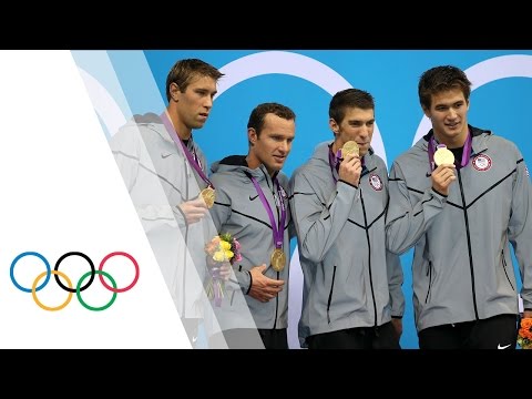 Michael Phelps' Final London 2012 Race - Men's 4 x 100m Medley | London 2012 Olympic Games