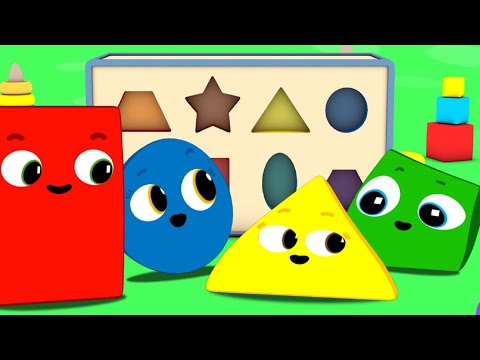 Shapes Songs For kids Preschool Learning