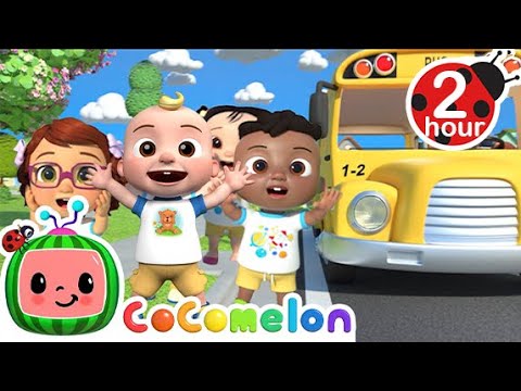 Wheels on the Bus! | 2 HOUR CoComelon Nursery Rhymes