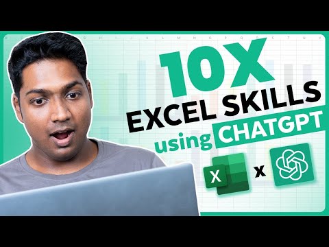 How to Increase your Excel Skills with ChatGPT (10x Productivity 😉)