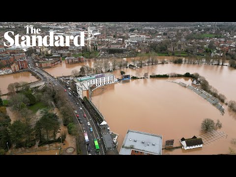 Hundreds of flood warnings after Storm Henk lashes UK