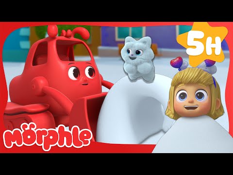 Mila's Snowed Under ❄️ | Morphle's Family | My Magic Pet Morphle | Kids Cartoons