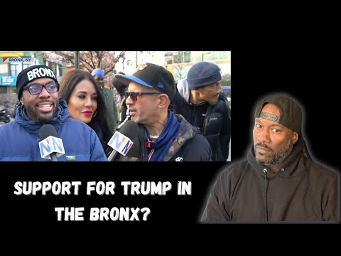 Trump has supporters in 83% BLUE Borough &quot;The Bronx&quot; | Reaction