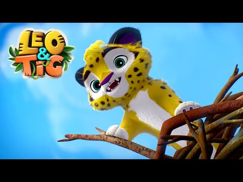 Leo and Tig 🦁 Best episodes 🐯 Funny Family Good Animated Cartoon for Kids