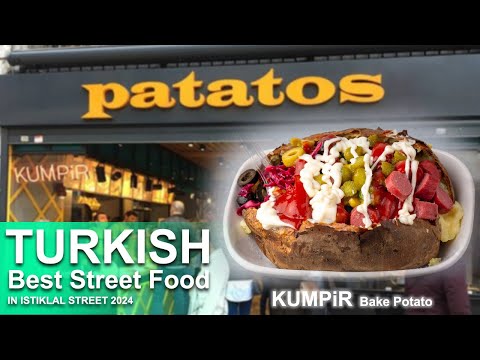 Original Turkish Kumpir Baked Potato | Be Aware of Copycat Potatoes Shop in ISTIKLAL STREET 2024