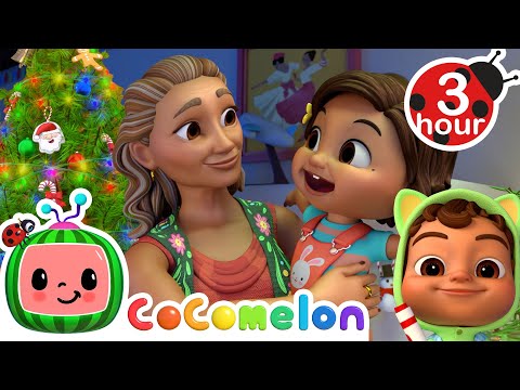 Christmas Eve Fun (Nochebuena Christmas) | Cocomelon- Nina Time | Moonbug Kids